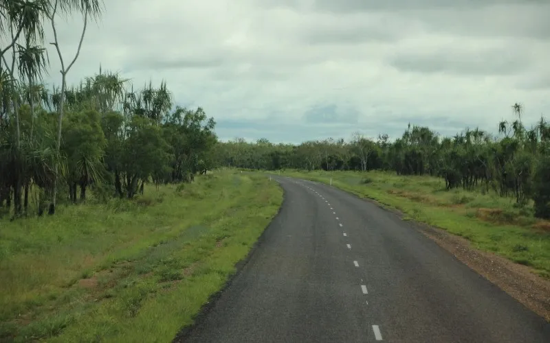 Farmland near Kanakapura Road with greenery and open landscape