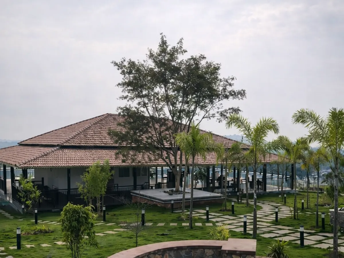 Clubhouse at Tamara Valley farmland designed for community living